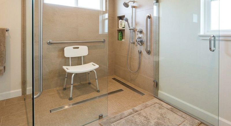 Elderly Shower Installation in South Portland, ME