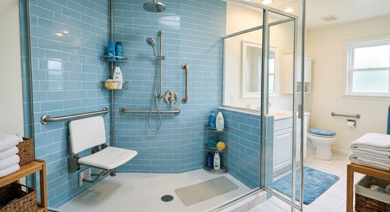 Senior Shower Installation in Lancaster County, PA